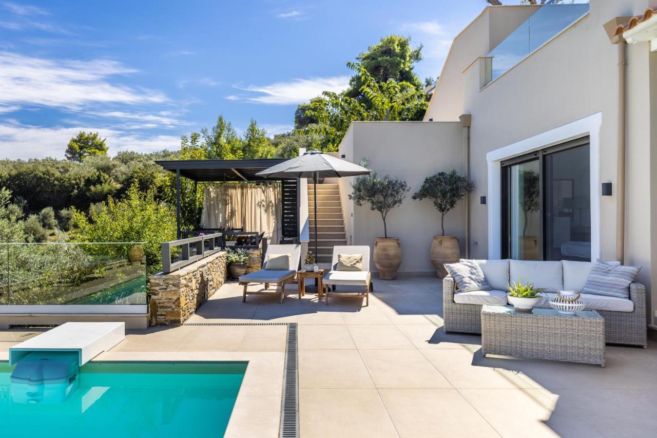 Villa Politimi Luxury Retreat Скопелос Экстерьер фото