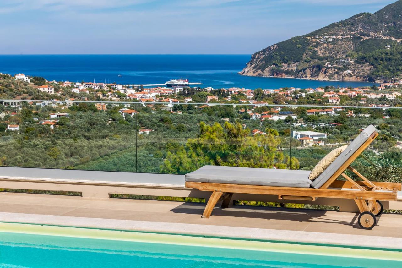 Villa Politimi Luxury Retreat Скопелос Экстерьер фото