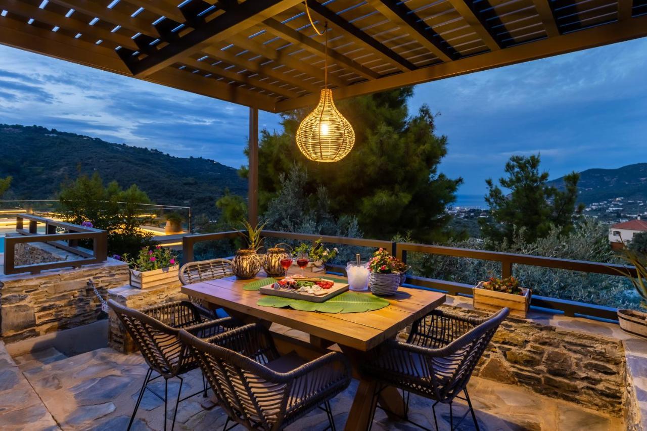 Villa Politimi Luxury Retreat Скопелос Экстерьер фото