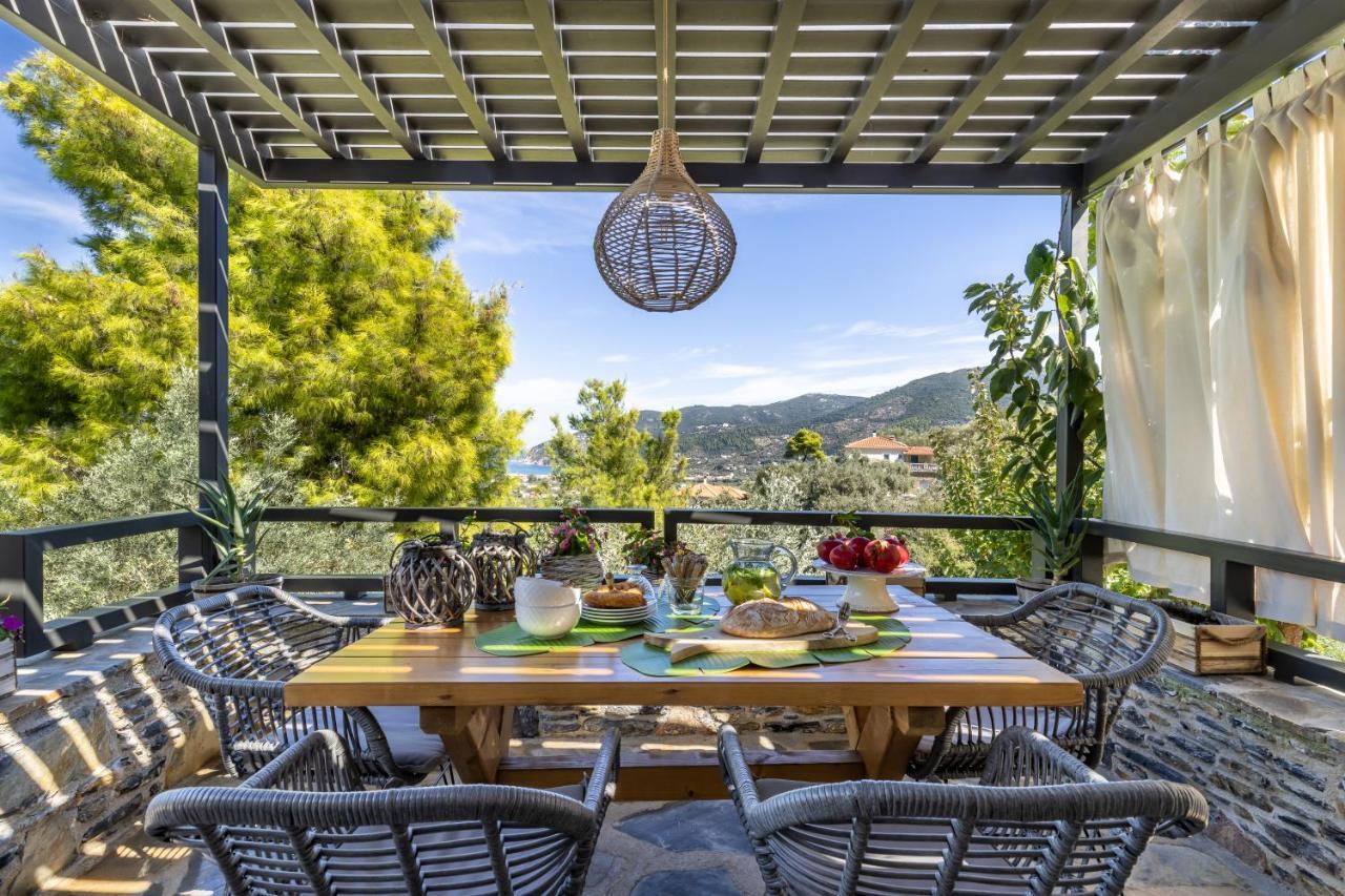 Villa Politimi Luxury Retreat Скопелос Экстерьер фото