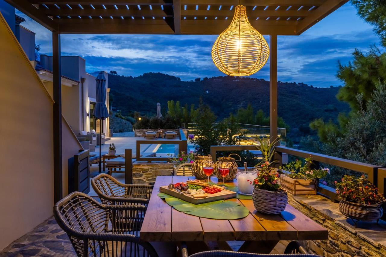 Villa Politimi Luxury Retreat Скопелос Экстерьер фото