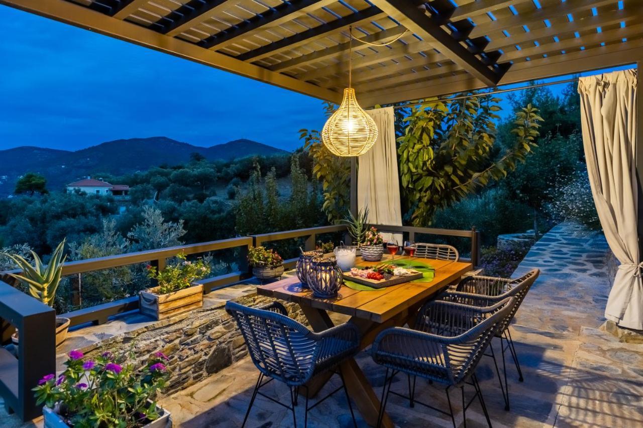 Villa Politimi Luxury Retreat Скопелос Экстерьер фото