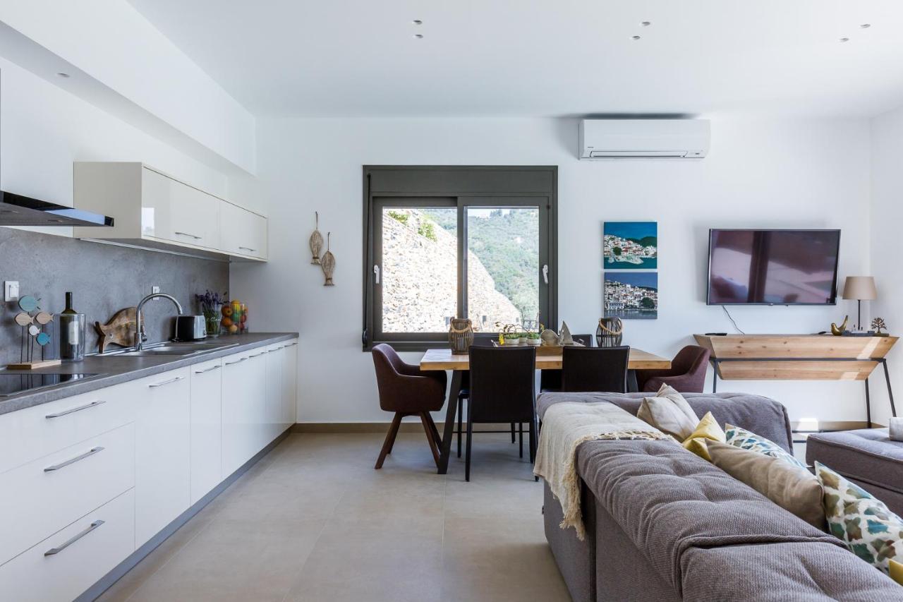 Villa Politimi Luxury Retreat Скопелос Экстерьер фото