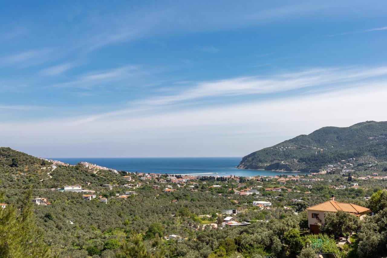 Villa Politimi Luxury Retreat Скопелос Экстерьер фото